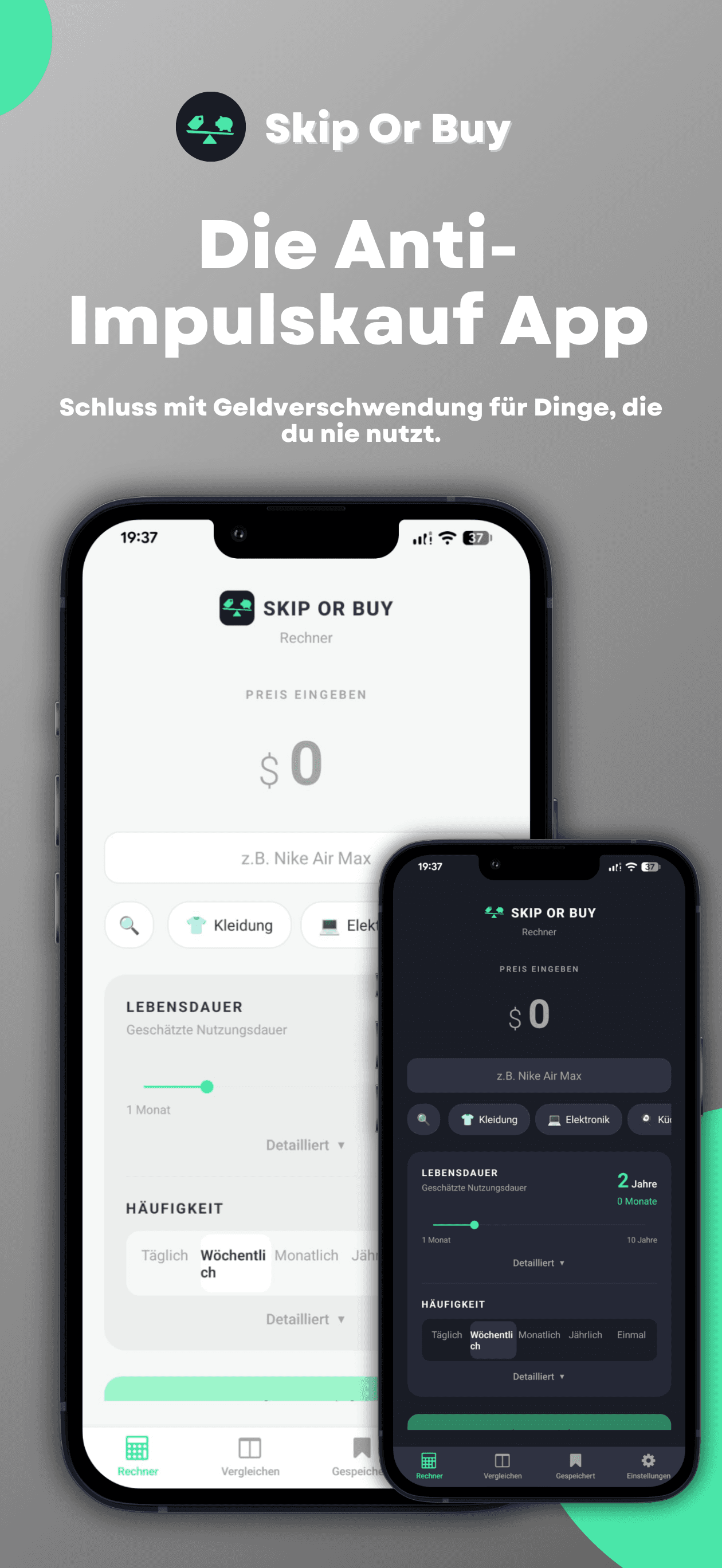 Skip Or Buy app screenshot