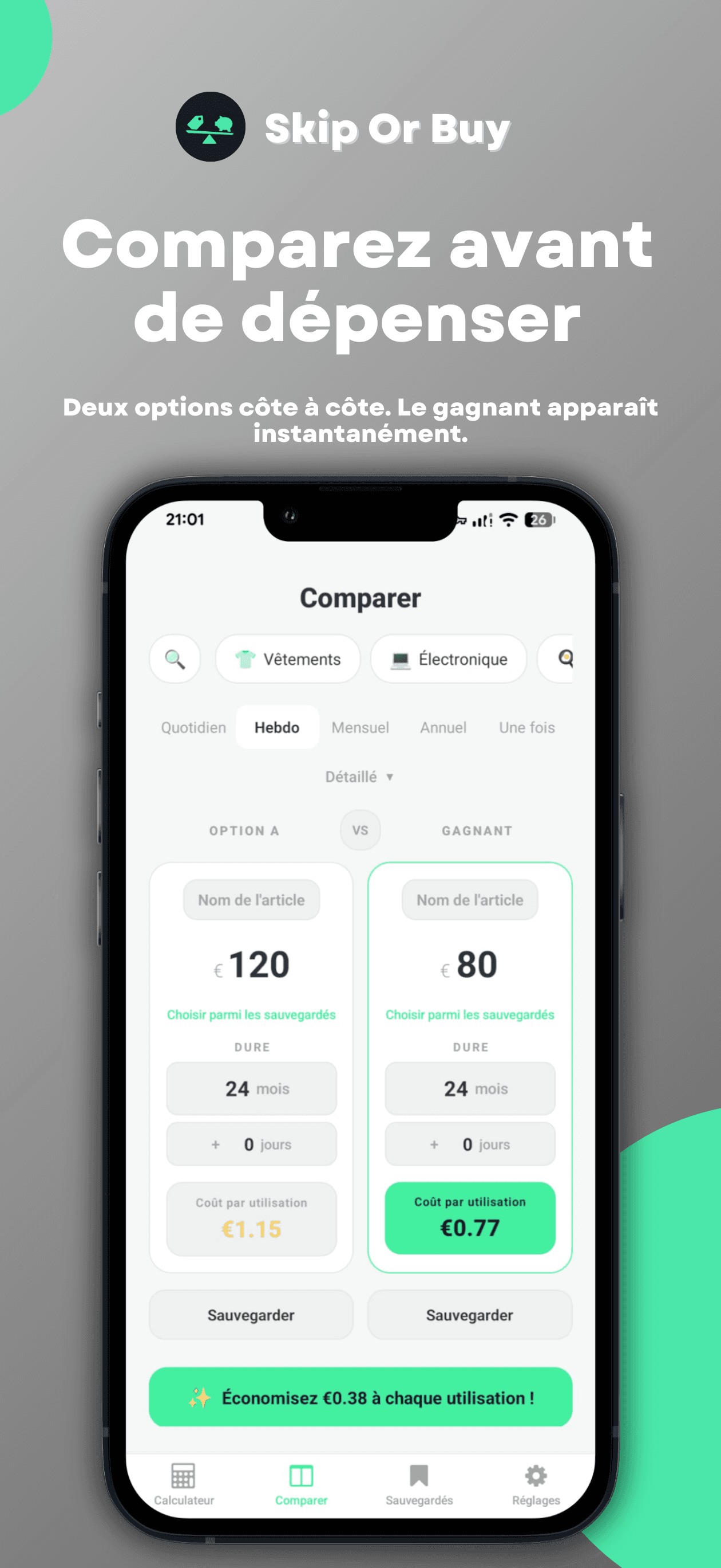 Skip Or Buy app screenshot 3
